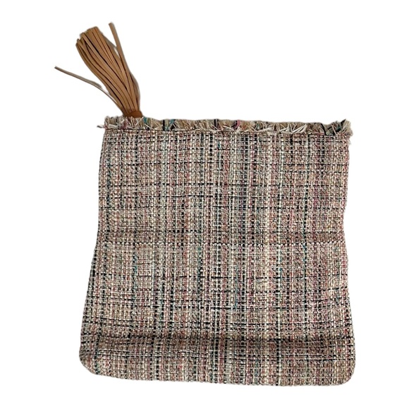 Banana Republic Foldover French Tweed Clutch 👛 - Picture 5 of 13